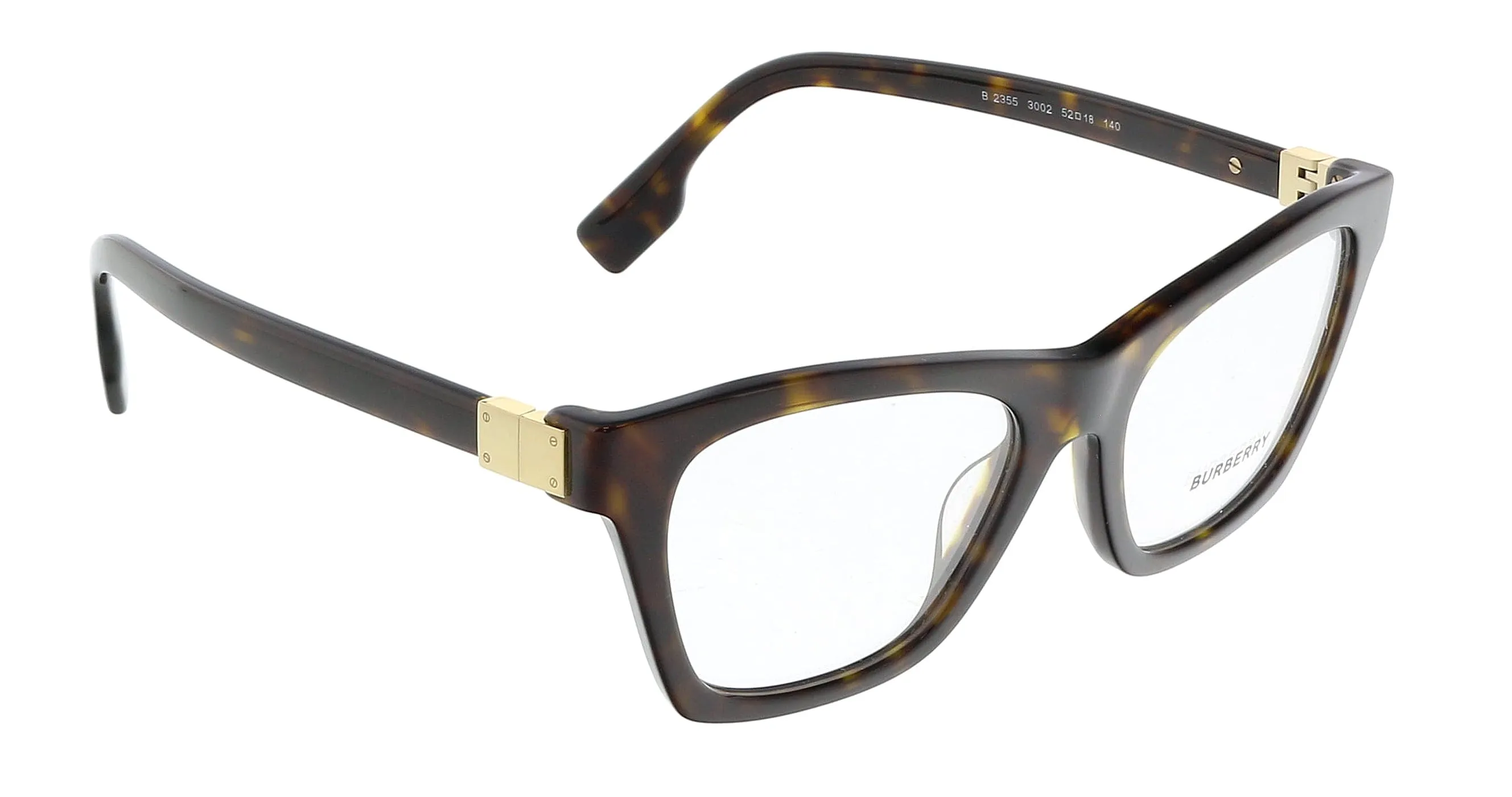 BURBERRY Eyeglasses BE 2355 3002 Dark Havana