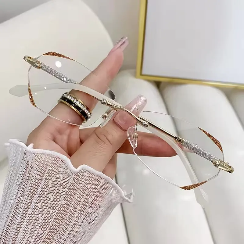 Diamond Cut Myopia Eyeglasses Men Women S841230