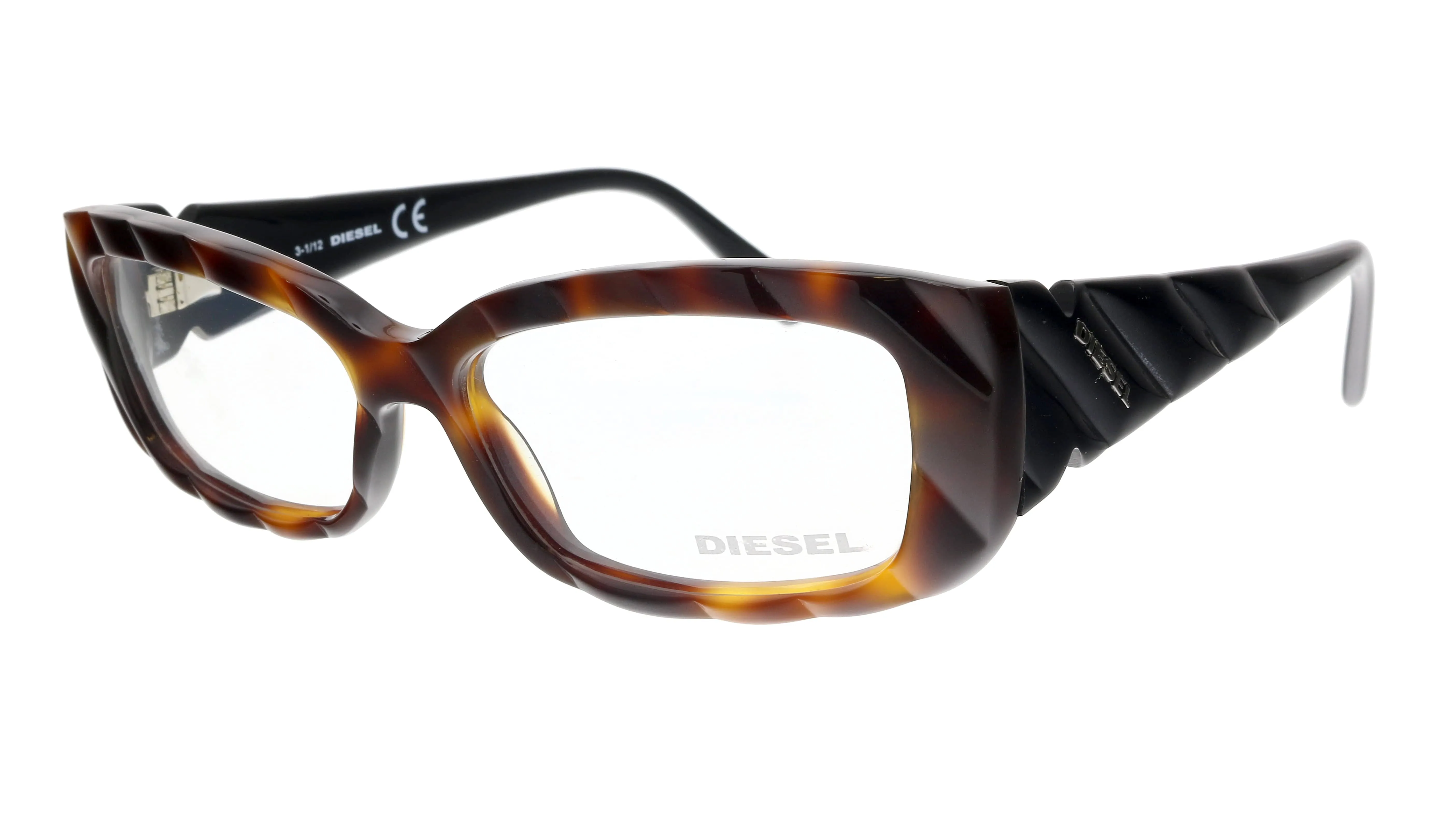Diesel DL5006 052 Brown Modified Rectangle Optical Frames