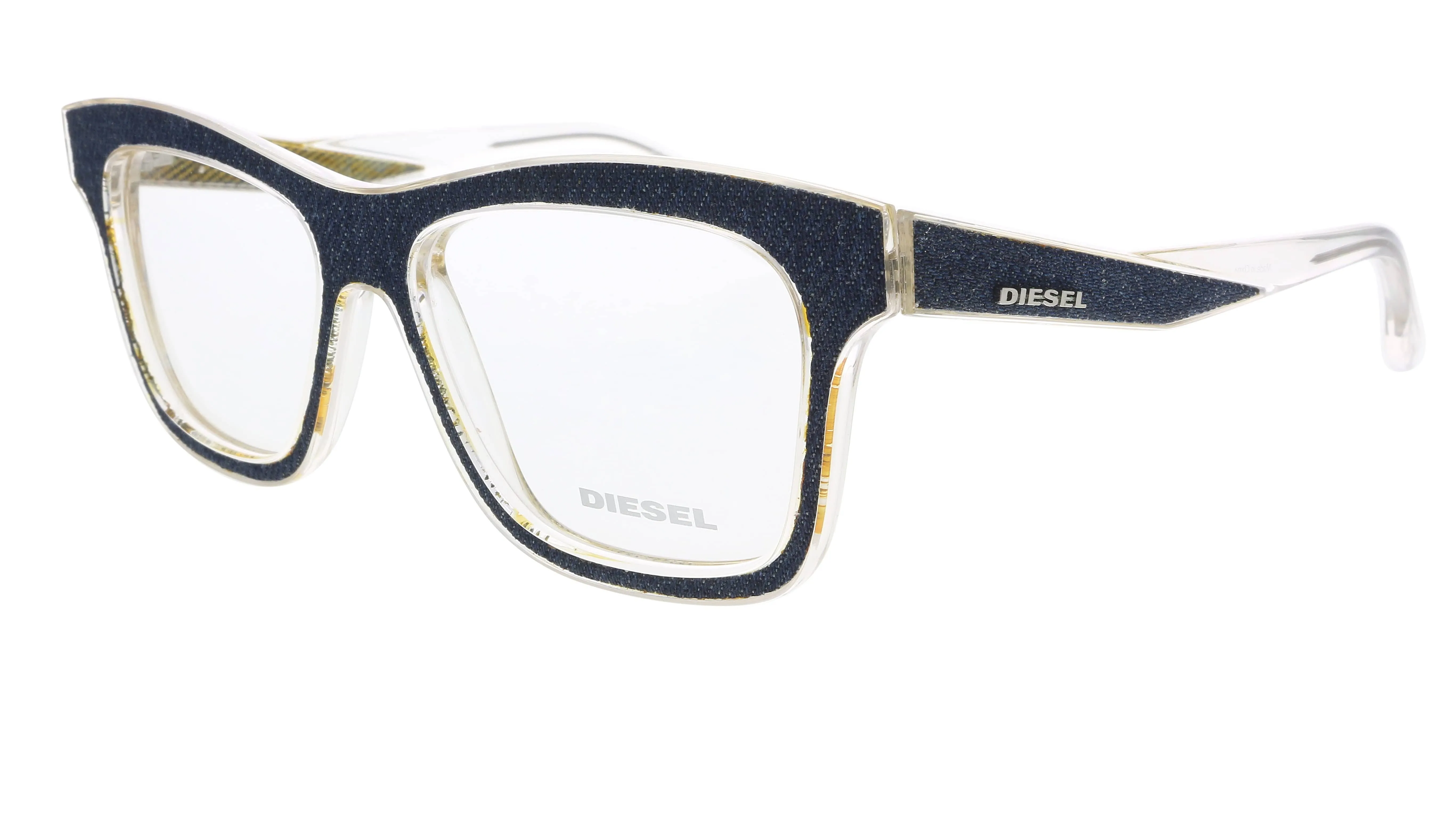 Diesel DL5066 027 Black Modified Rectangle Optical Frames