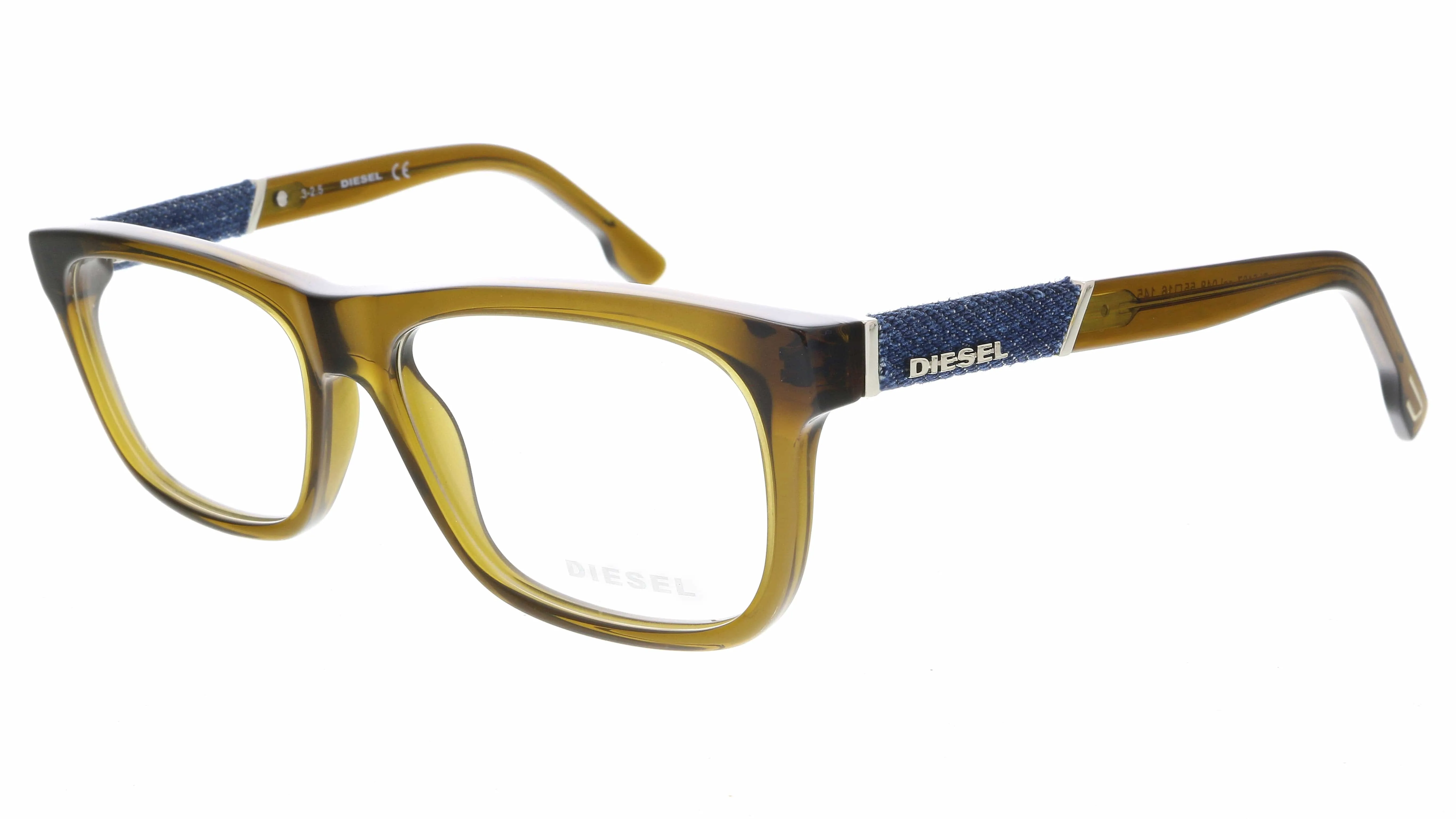 Diesel DL5107 048 Brown Modified Rectangle Optical Frames