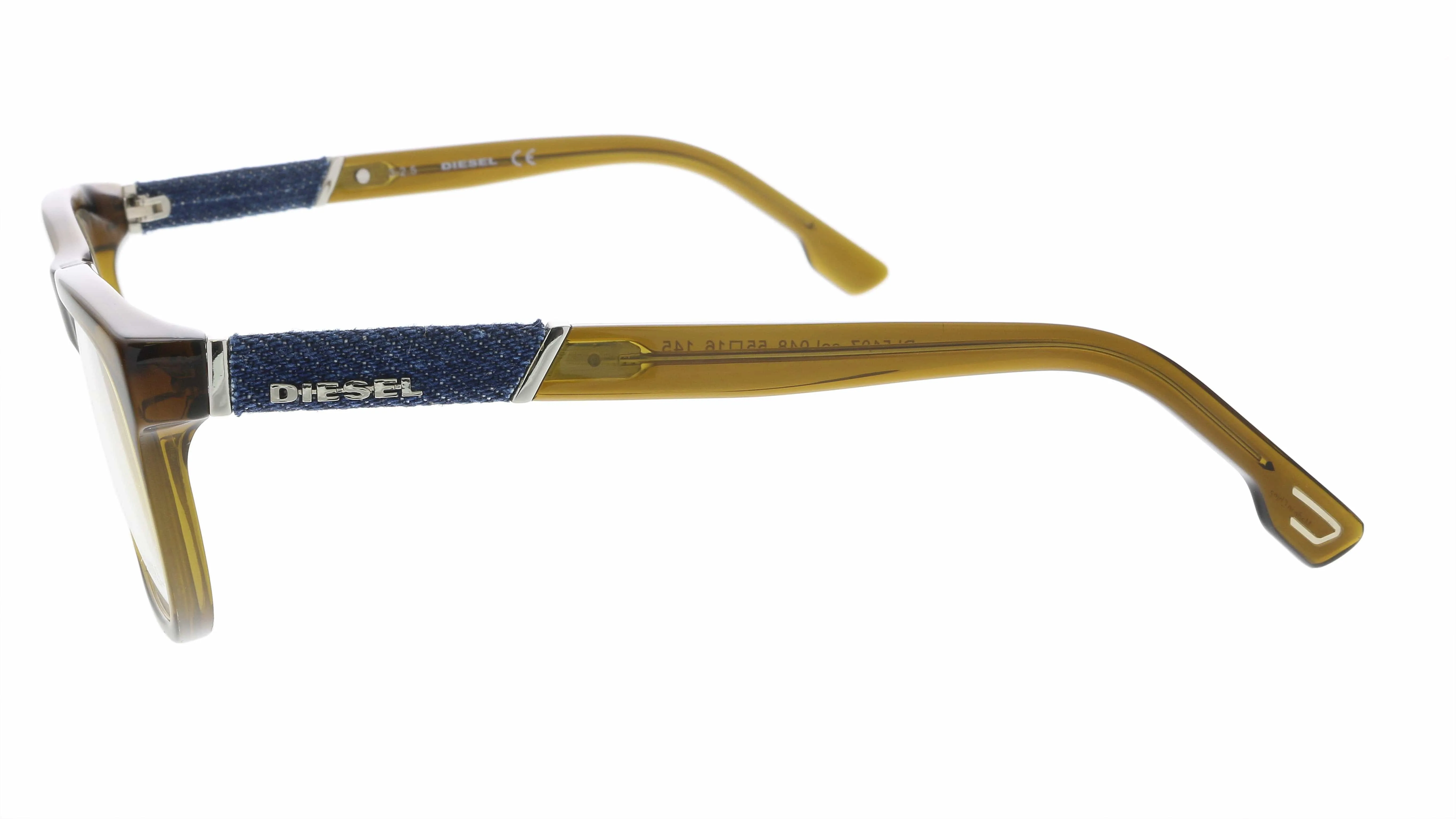 Diesel DL5107 048 Brown Modified Rectangle Optical Frames