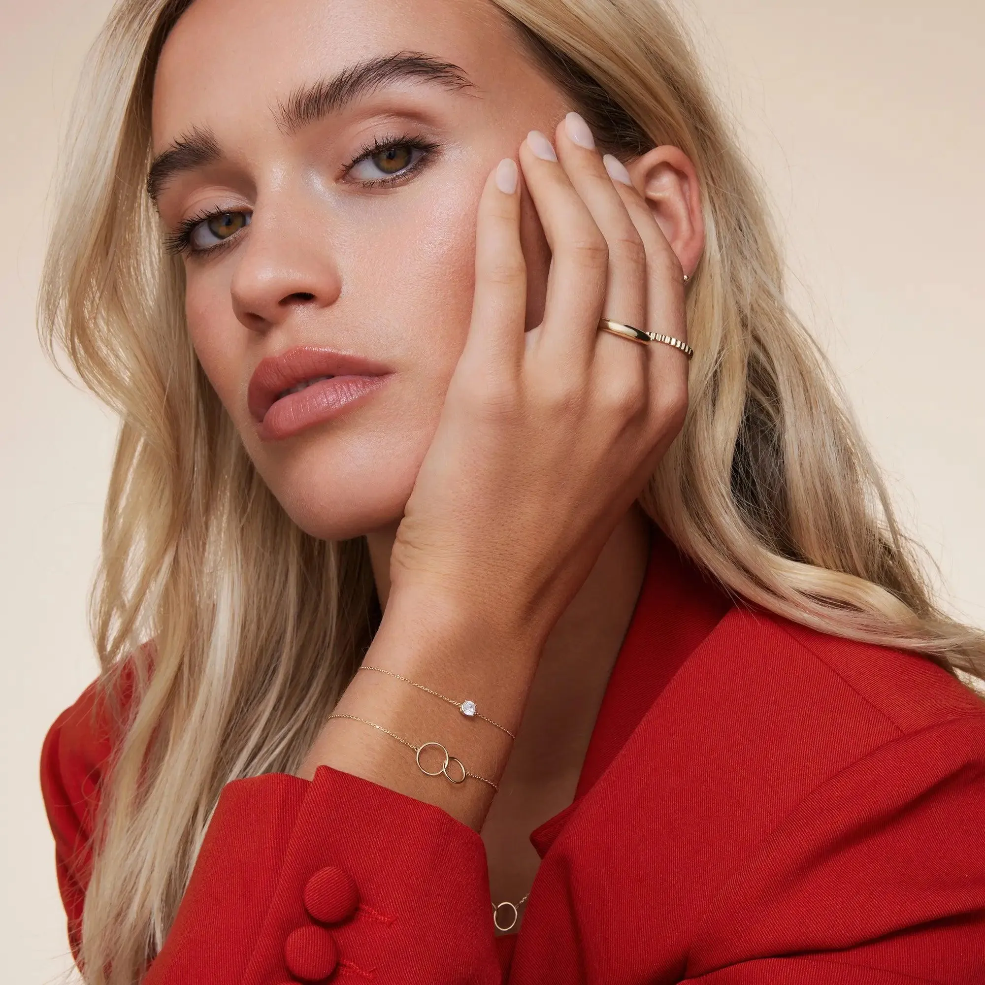 Linked Infinity Bracelet
