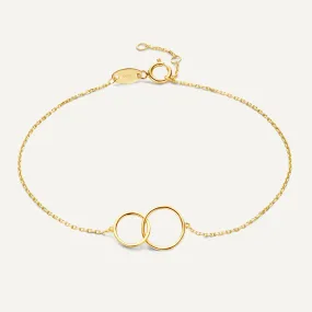 Linked Infinity Bracelet