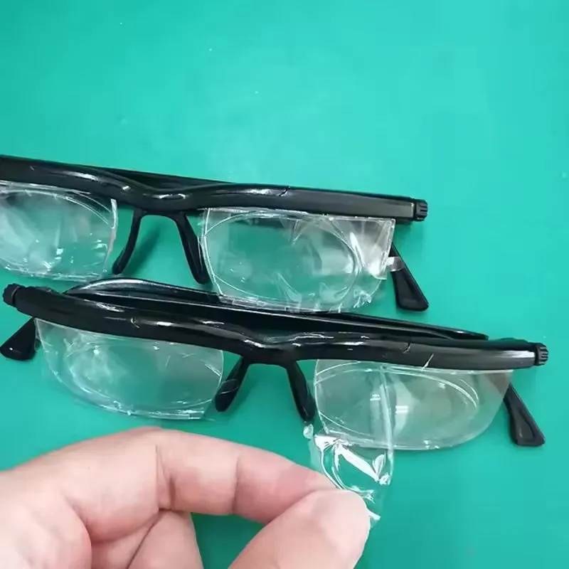 New Adjustable Strength Lens Eyewear Variable Focus Distance Vision Zoom Glasses Protective Eyewear Read B-242400