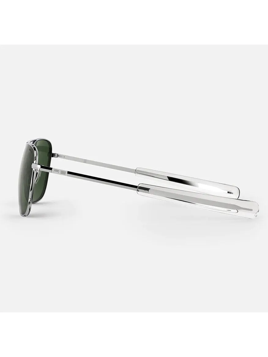 Randolph Aviator Sunglasses in Bright Chrome