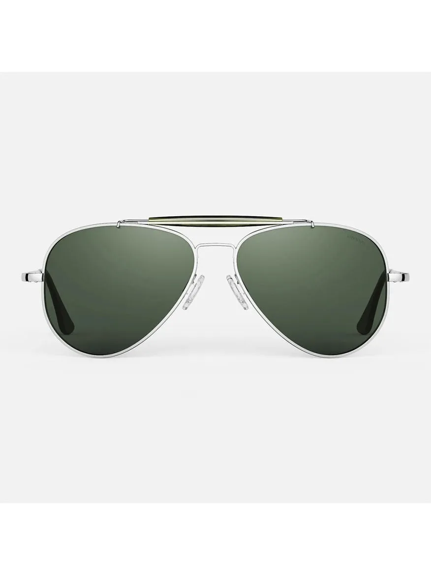Randolph Sportsman Sunglasses in Bright Chrome