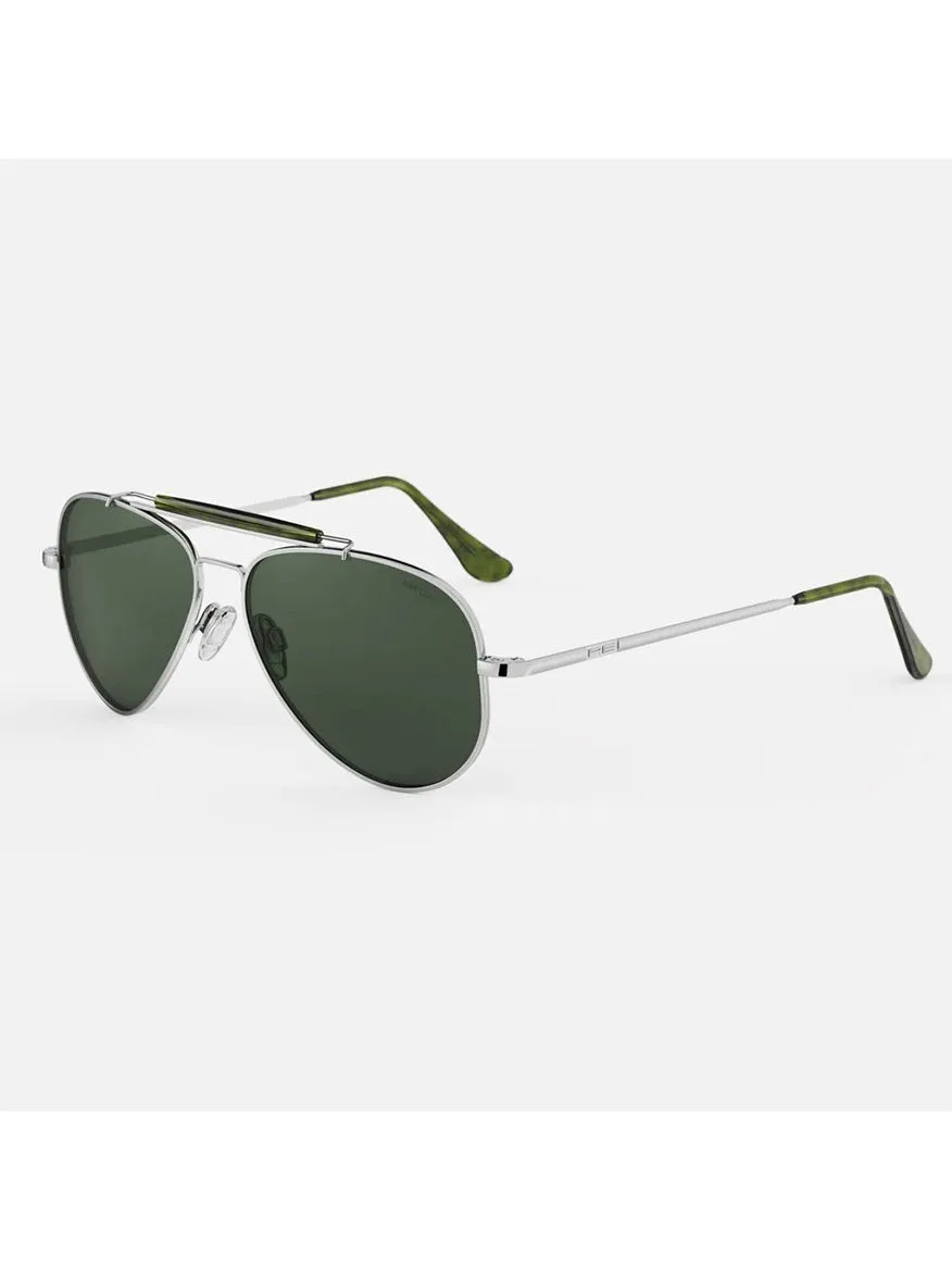 Randolph Sportsman Sunglasses in Bright Chrome