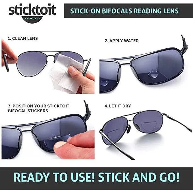 Sticktoit Stick-On Bifocal Lenses